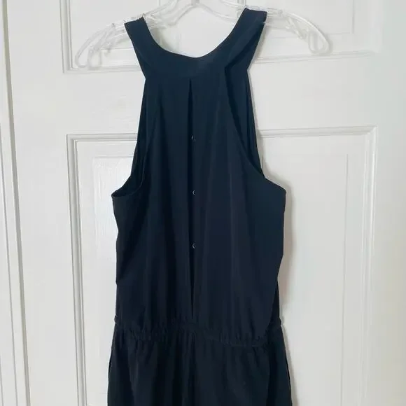 Athleta Mercer Wide Leg Open Back Halter Jumpsuit - Picture 6 of 13